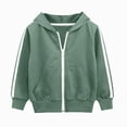 thumbnail image 2 of Gibobby Hoodie Toddler Kids Zip Up Hoodie Soft Sweatshirt Back To School 2T 3T 4T 5T 6T 7T 8T Kids Hoodies For Toddler Zipper Hoodie Sweatshirts(9-10 Years,Green), 2 of 7