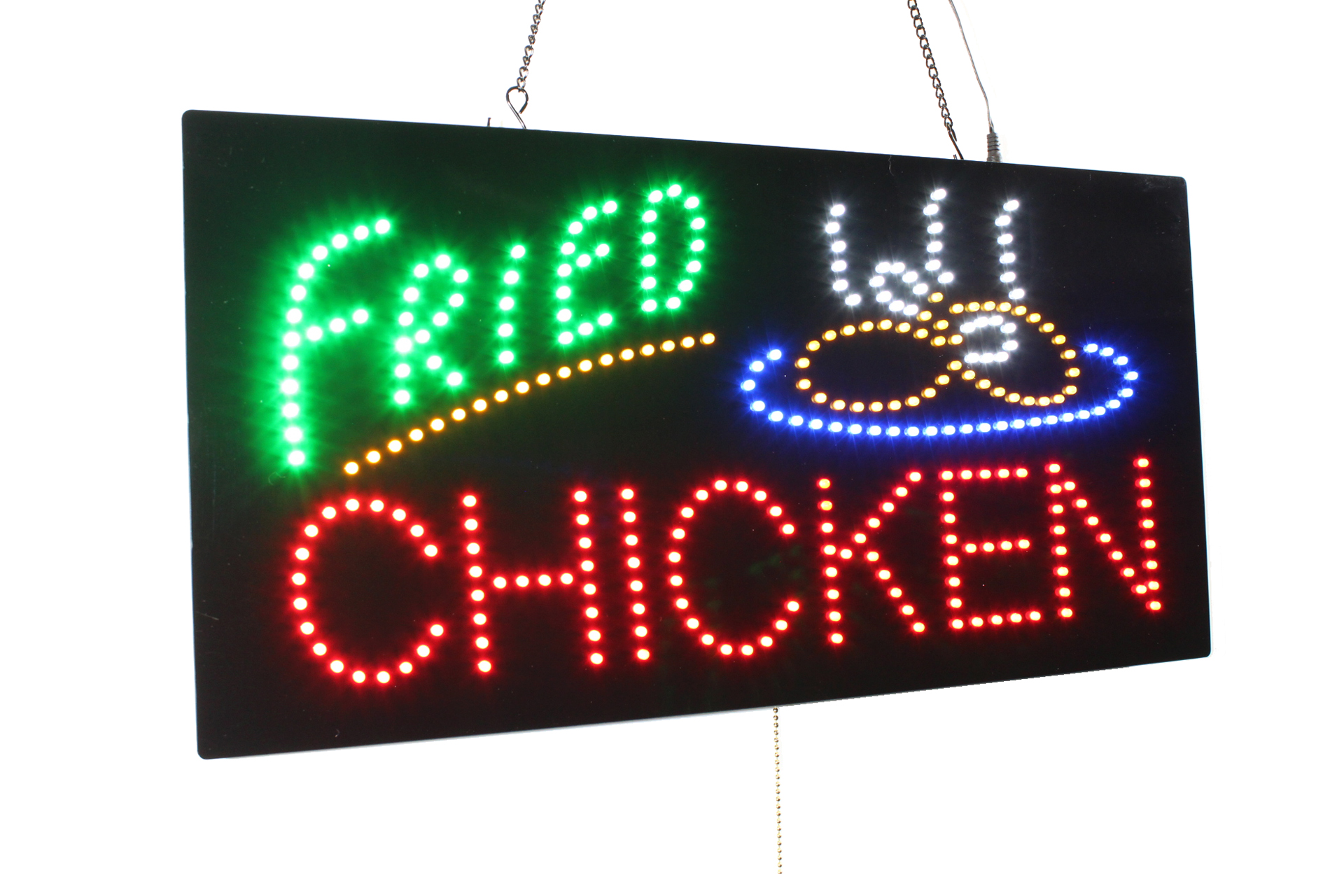 Fried Chicken Sign, TOPKING Signage, LED Neon Open, Store, Window, Shop,  Business, Display, Grand Opening Gift Walmart Canada