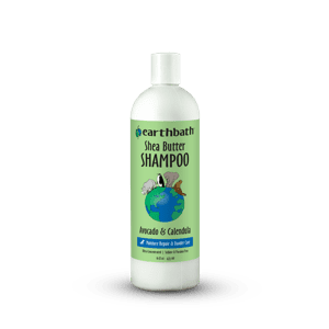 earthbath Ultra-Moisturizing Shea Butter Shampoo, Vegan, 16 Oz (1 Pack) | Dog & Cat Shampoo, Plant-Based, Cruelty-Free, Gluten-Free, Non-GMO, Made in USA, Avocado and Calendula