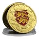 thumbnail image 1 of Moneda conmemorativa Normandie France, hierro dorado, 35 g, 1 of 3