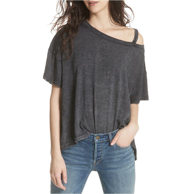 Camiseta básica Free People para mujer Gris XS
