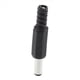 thumbnail image 4 of 200pzs Negro 2.5mm X 5.5mm Adaptador Jack Clavija Macho de Potencia DC, 4 of 5