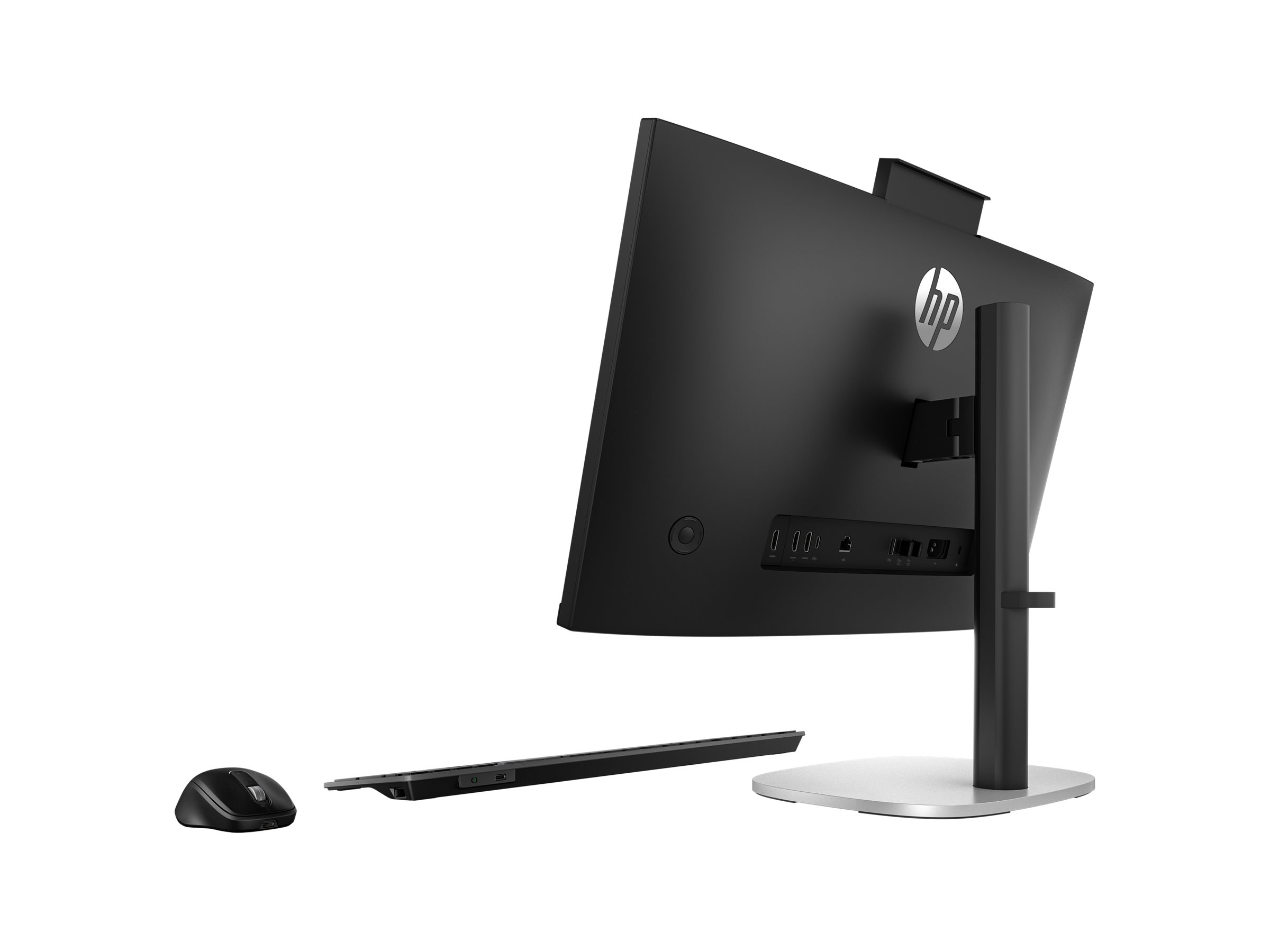 HP ProStudio 4 G1i AI PC - AI PC - all-in-one Core Ultra 7 265 / up to 5.3 GHz - vPro Enterprise - RAM 16 GB - SSD 512 GB - NVMe - Intel Graphics - Gigabit Ethernet, IEEE 802.11ax (Wi-Fi 6E), Bluetooth 5.3 - Win 11 Pro - monitor: LED 23.8" 1920 x 1080 (Full HD) @ 75 Hz - keyboard: US - Smart Buy - with HP Wolf Pro Security Edition (1 year)