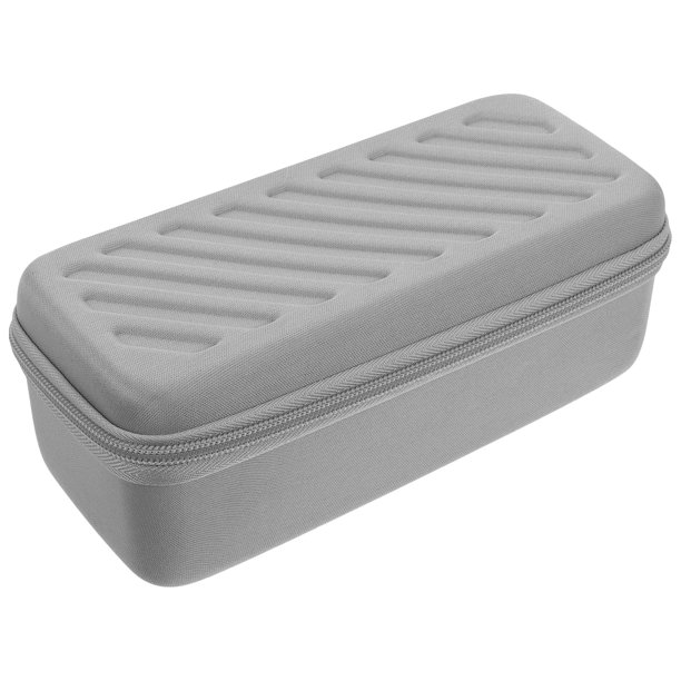 GOOHOCHY Estuche de viaje para relojes con 3 ranuras para exhibir relojes, caja para relojes de hombre, estuche portátil para guardar relojes de pulsera.