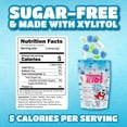 thumbnail image 4 of Bubblegum Kids ICEE Sugar Free Gum with Xylitol, Low Calorie Chewing Gum, Blue Raspberry Flavor, 55 Count, 4 of 6