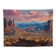 thumbnail image 5 of Nawypu  Sunrise Tapestry, Sunrise in Grand Canyon National Park Wall Hanging Large Tapestry Psychedelic Tapestry Decorations Bedroom Living Room Dorm(Red ), 5 of 6