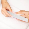 thumbnail image 5 of 15 limas de uñas profesionales, lima de uñas cuadrada de grano 100/180 de doble cara, herramientas de manicura de gel acrílico natural lavables para el hogar o el salón, 5 of 5