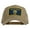 Khaki, variant on Oregon State Flag Patched Mesh Cap - Red OSFM