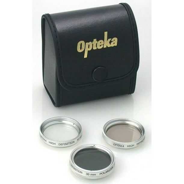 Opteka OPT3FK30.5mm 30.5mm 3 Pièces Pro Filtre Kit Comprend UV, PL, FLD