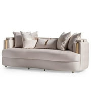 Michael Amini Carmela Sofa - Almond/Gold