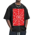 thumbnail image 1 of Spider-Man Men's Vintage Washed Drop Shoulder Short Sleeve T-Shirt, 1 of 7