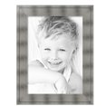 thumbnail image 2 of ArtToFrames 20" x 28" Platinum Ridge Brushed Slvr Picture Frame, 20x28 inch Silver Wood Poster Frame (WOM-5249),  Pack, 2 of 6