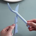 thumbnail image 4 of CRCMURE Food Clips Cutlery 4 Sets Portable Cutlery Set Spoon Fork Chopsticks Tableware Set For Celebrate Holidays Picnics Daily Use Travel Flatware Set(4 Colors), 4 of 4