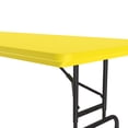 thumbnail image 3 of Correll Heavy Duty 30" x 60" Adjustable Height Blow Molded Folding Table - RA3060, 3 of 12