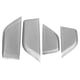thumbnail image 4 of 4 Uds. Embellecedor de cubierta de marco de red de altavoz de puerta de aleación de aluminio para Maserati Levante 2017-2018 Jadeshay A, 4 of 8