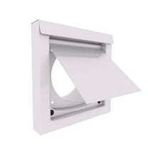 InOvate DryerWallVent 4” Dryer Replacement Vent (White)