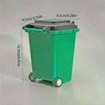thumbnail image 5 of 1pc Portable Mini Office Desk Trash Bin Pen Holder - Office Supplies Storage, 5 of 5