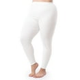 thumbnail image 6 of Fruit of the Loom Women's & Women's Plus Stretch Fleece Thermal Top and Bottom Set, 6 of 16