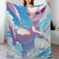 thumbnail image 6 of Pokemon Mewtwo Throw Blanket Cute Flannel for Boys Girls Men Women, 6 of 7
