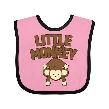 

Inktastic Little Monkey Gift Baby Boy or Baby Girl Bib