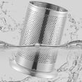 thumbnail image 2 of Kearding Soporte de almacenamiento de cubiertos versátil para cocina, organizador de palillos y cuchillos de acero inoxidable para cocina Organizadores de utensilios de cocina No poroso, 2 of 6