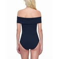 thumbnail image 2 of Gottex womens  Off Shoulder One-Piece, 8, Black, 2 of 3