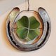 thumbnail image 1 of Newway Home Decor Irish Four Leaf Clovers Good Luck Souvenirs Christmas Ornamentscrafting Horseshoe Door Wall Art Decor Pocket Symbols Funny Gifts, 1 of 5