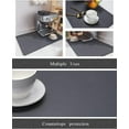 thumbnail image 6 of Coffee Mat-Coffee Bar Accessories-No Water Marks Dish Drying Mat-Coffee Bar Mat for Countertops Rubber Backing Bar Mat Under Coffee Maker Machine Coffee Pot-Perfect Coffee Station Organizer, 6 of 7