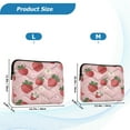 thumbnail image 7 of Iauyy（M)13.4 inch Laptop Sleeve,Shockproof Durable Computer Carrying laptop Bag，Slim Cover for 13.4-14 inch HP Dell Lenovo Asus Notebook,Cute Strawberry, 7 of 7