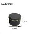 thumbnail image 2 of Candle Tins, 24 Piece, 4 Oz Metal Candle Containers for Making Candles, Arts & Crafts, Dry Storage,Black, 2 of 6