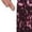 White, variant on Pink Glitter Sparkles A Print Pajama Pants for Men,Men’s Pajama Bottoms,Mens PJ Pants with Pockets & Button Fly-3X-Large