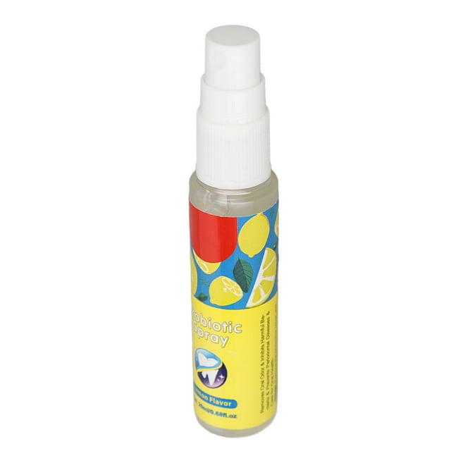 Spray bucal de limón estimula la secreción salival Spray bucal portátil de limón para el mal aliento ANGGREK Otros