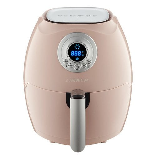GoWISE USA - GoWISE USA Rose Gold & White Multi Air Fryer