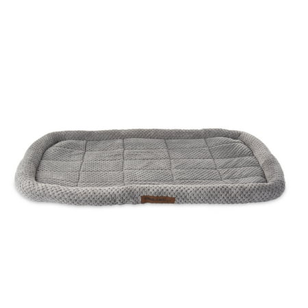 VIbrant Life, Large, Soft Crate Mat, Cat Bed, Gray, 36-in