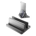 thumbnail image 1 of Soporte vertical para laptop EAXBUX 3 en 1 para MacBook, negro, 1 of 8