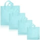 thumbnail image 1 of Bolsas de regalo Weewooday de plástico esmerilado, 100 unidades con asas, color azul, 1 of 7