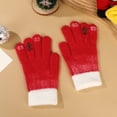 thumbnail image 2 of PMVFHDE Winter Gloves Autumn Winter Warmth Cute Five Finger Screen For Cold Riding Warmth, 2 of 3
