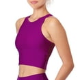thumbnail image 5 of Kadi Women's Contrast Zigzag Bra, Rosebud, Medium, 5 of 5