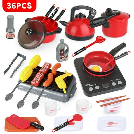 Kid Children Kitchen Utensil Accessories Cooking Role Play ...