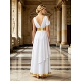 Ruman Robi Moggemol Women Ancient Greek Roman Goddesses Princess Queen Toga Dress ...