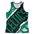 thumbnail image 2 of Men's Mitchell & Ness  Black Boston Celtics Jumbotron 2.0 Sublimated Tank Top, 2 of 3