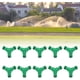 thumbnail image 5 of Conector de manguera - 10 piezas Acoplamiento de 3 vías Accesorio de tubería de agua Conector en Y Acoplador adaptador para riego de jardín, 5 of 8