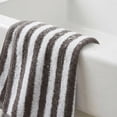 thumbnail image 3 of REGALWOVEN Classic Striped Cotton Hand Towels, Ultra Plush Absorbent Quick Dry Towels for Bathroom, Kitchen, Guest Room, 29" x 13" Grey 2pk, 3 of 7