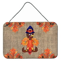 Thanksgiving Turkey Pilgram Fleur de lis Wall or Door Hanging Prints