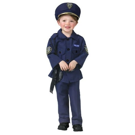 Fun World Costumes Baby Boys Complete Policeman Toddler Costume Blue Toddler Medium(4-6)