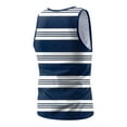 thumbnail image 5 of kpoplk Tanks Tops for Mens Printed Graphic Sleeveless Tank Top Muscle Shirt for Workout Gym Jogging Navy,4XL, 5 of 5