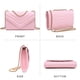 thumbnail image 3 of Bandolera Dasein para mujer, pequeña, acolchada, rosa noche, 3 of 7