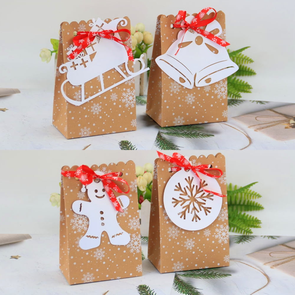 christmas paper gift bolsas