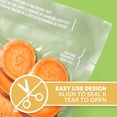 thumbnail image 4 of FoodSaver Quart Vacuum Seal Bags, 43 Count Pre-Cut BPA-Free Freezer Bags, Align to Seal & Tear to Open for Food Storage, Sous Vide, and Meal Prep, 4 of 9