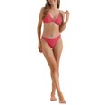 thumbnail image 2 of INSPIRE CHIC Conjuntos de bikini de dos piezas con anillo en O, traje de baño de cintura alta, tirantes ajustables, color rojo grande, 2 of 5